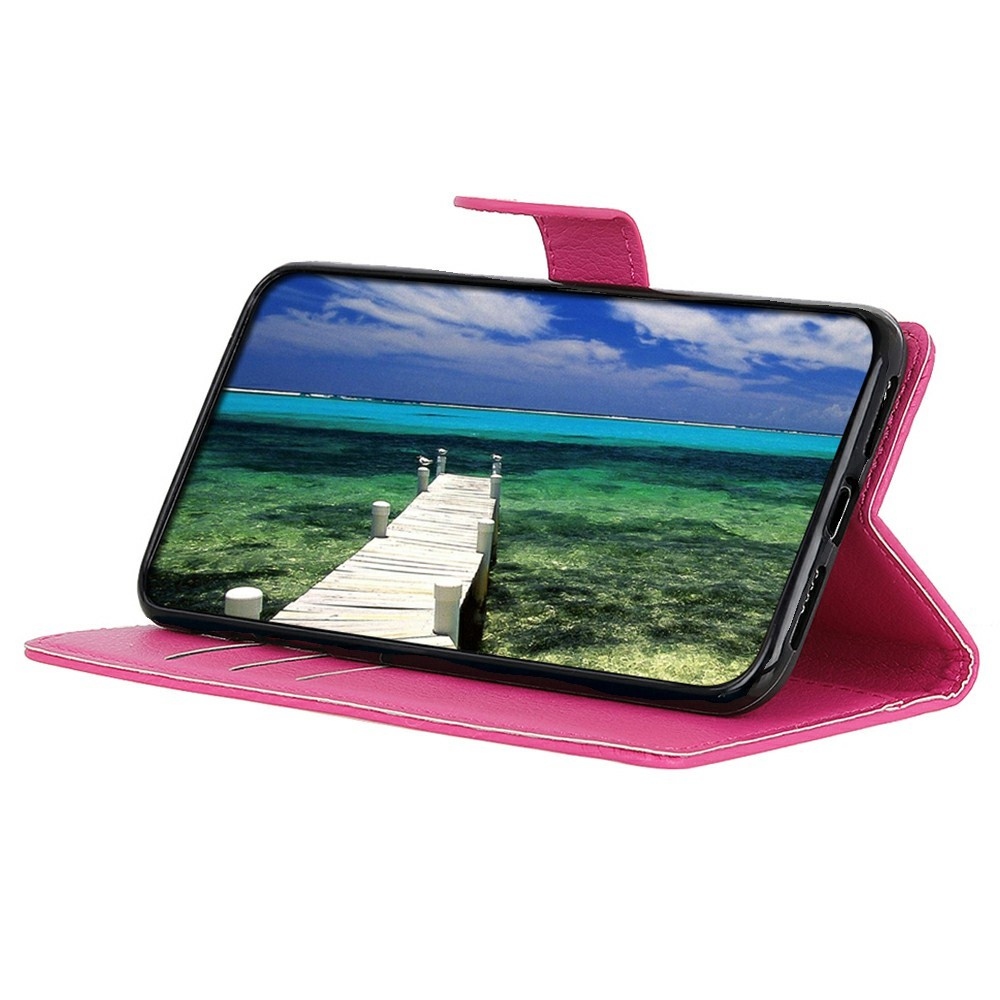 Litchie könyv tok a Xiaomi 17T Pro-hoz - rózsaszínű