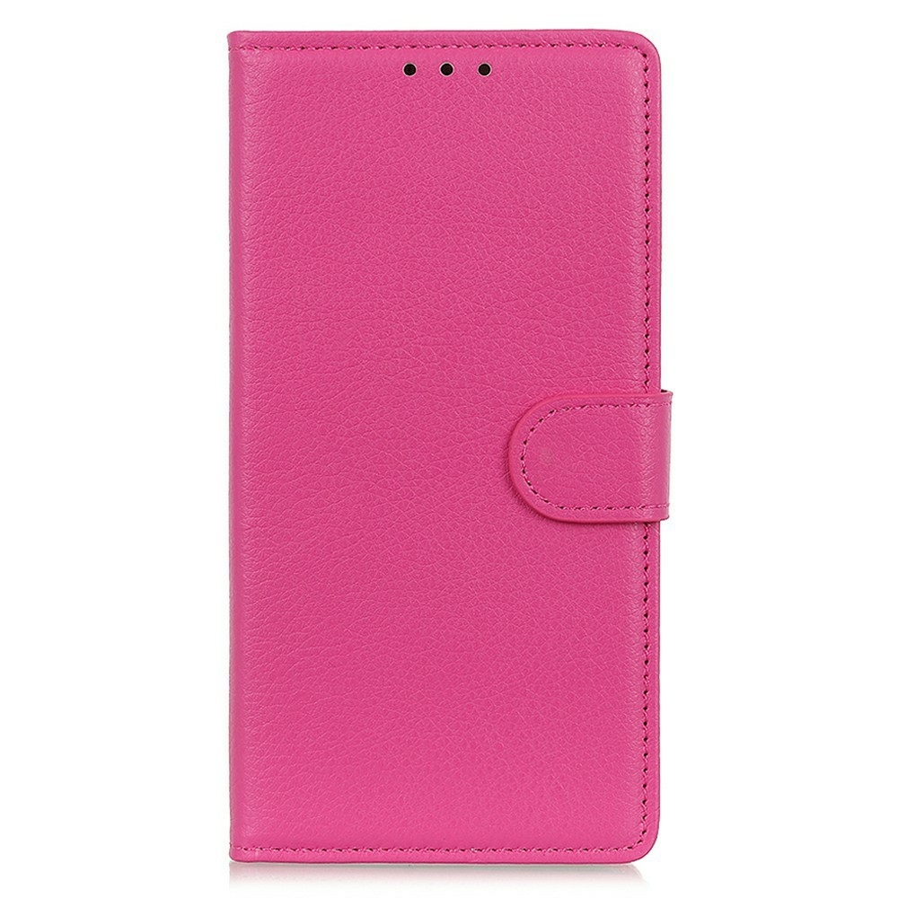 Litchie könyv tok a Xiaomi 17T Pro-hoz - rózsaszínű