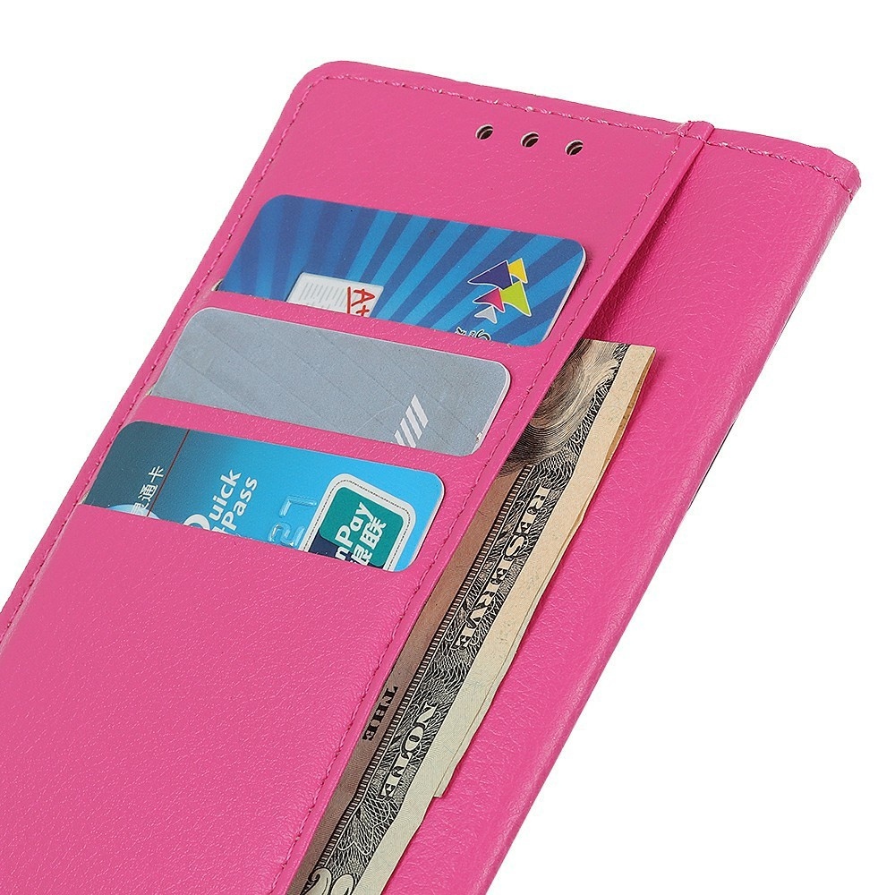 Litchie könyv tok a Xiaomi 17T Pro-hoz - rózsaszínű