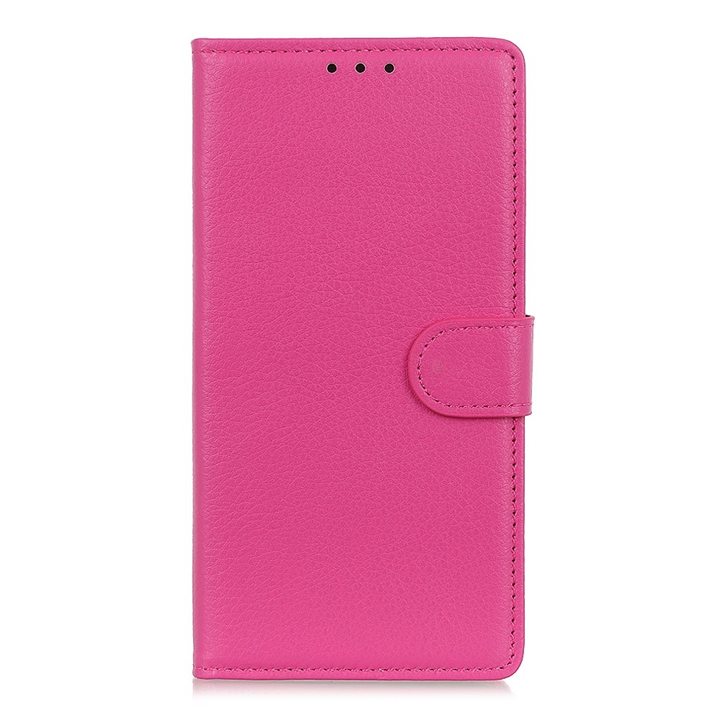 Litchie könyv tok a Xiaomi Redmi A7 Pro-hoz - rózsaszínű