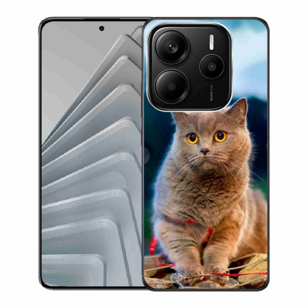 Gél borítás mmCase a Xiaomi Redmi Note 14 5G-hez - brit kék 2