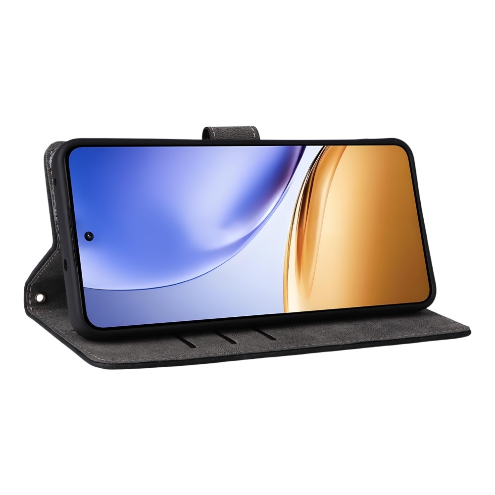 RFID könyvtáska a Realme 14 5G/ 14T 5G készülékhez - fekete