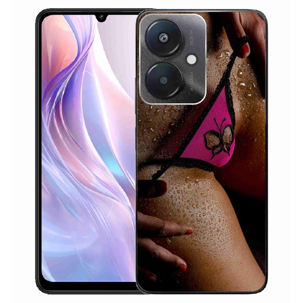 Gél borító mmCase a Xiaomi Redmi 13C 5G számára - szexi nő