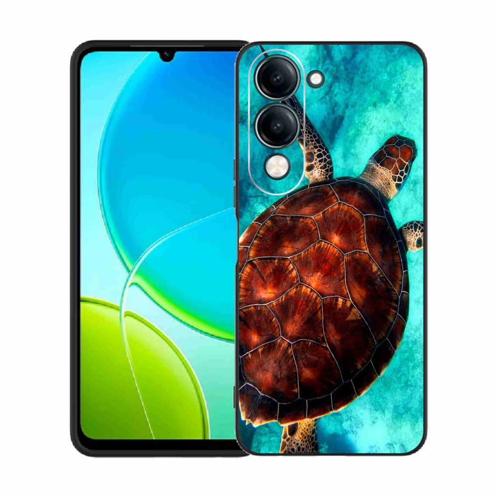 Gél borítás mmCase a Vivo Y29s 5G-hez - teknősbéka
