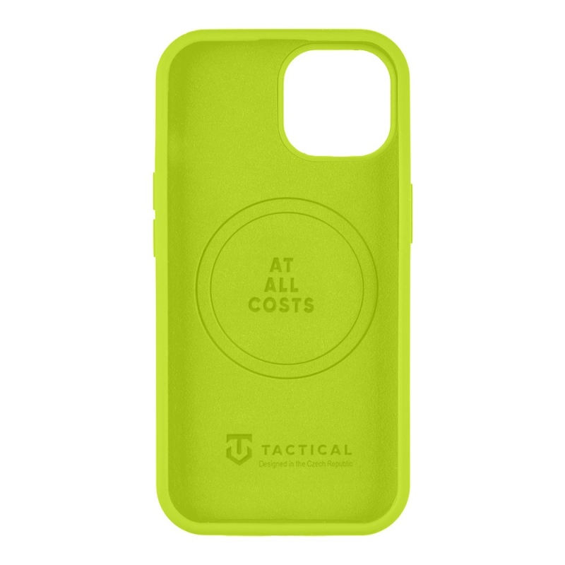 Taktikai MagForce bársony Smoothie borító Apple iPhone 15 Avokádóhoz