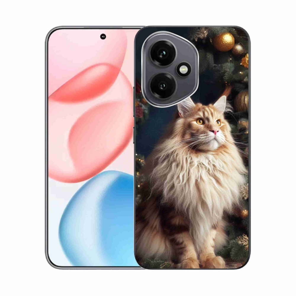 Zselés borítás mmCase a Honor 400-hoz - macska a fánál