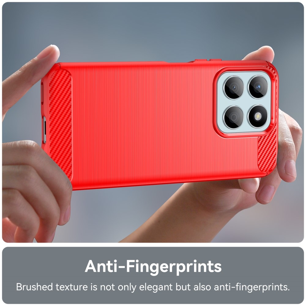 Szénálló zselés tok a Honor X8b készülékhez - piros