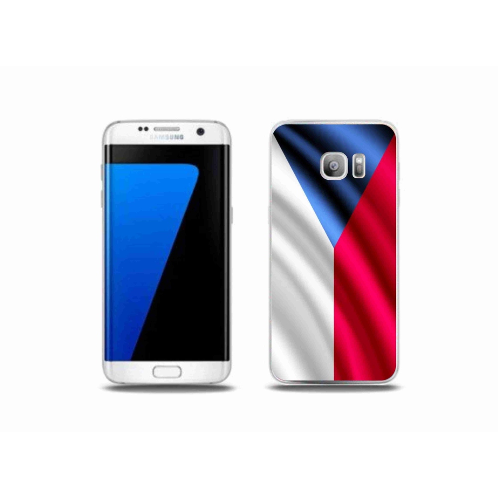 Gél borítás mmCase Samsung Galaxy S7 Edge - cseh zászlóhoz