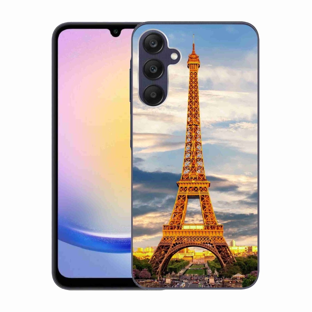 Gél borító mmCase Samsung Galaxy A25 5G - eiffel torony 3