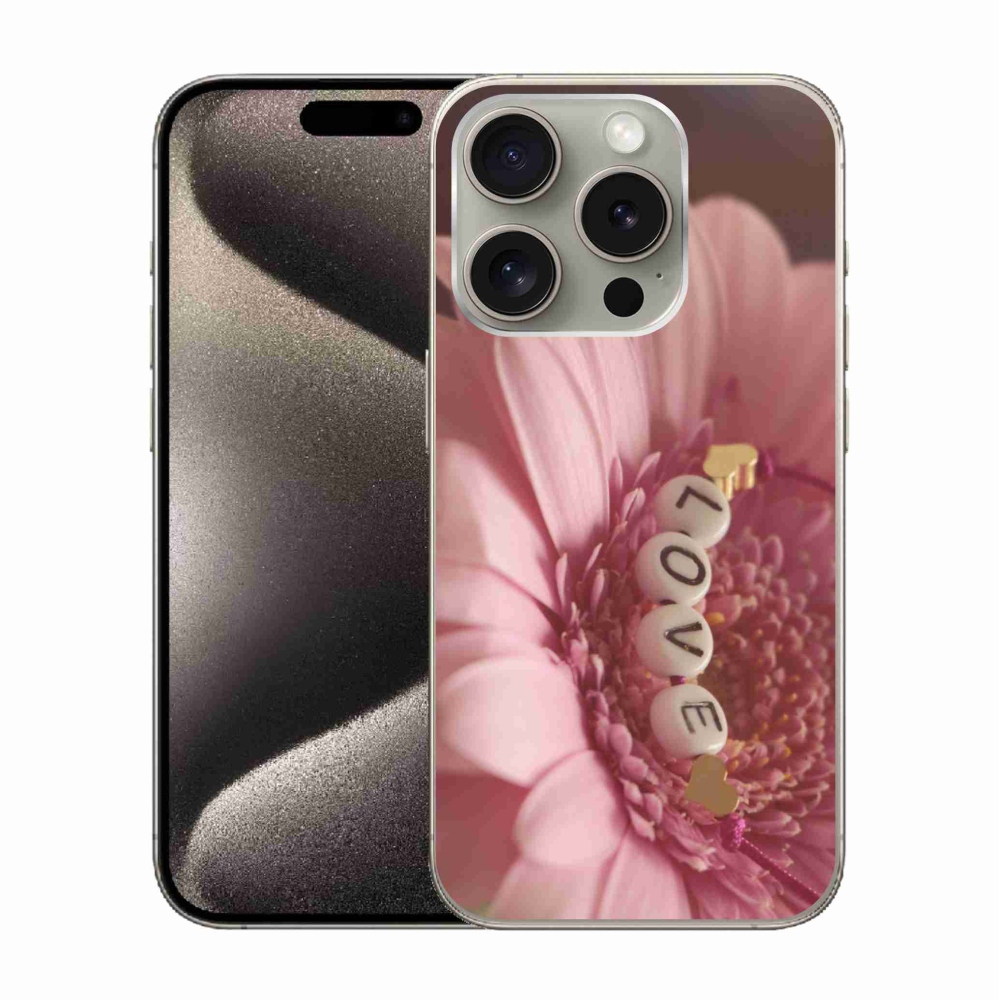 Gél borítás mmCase iPhone 15 Pro készülékhez - függő szerelem