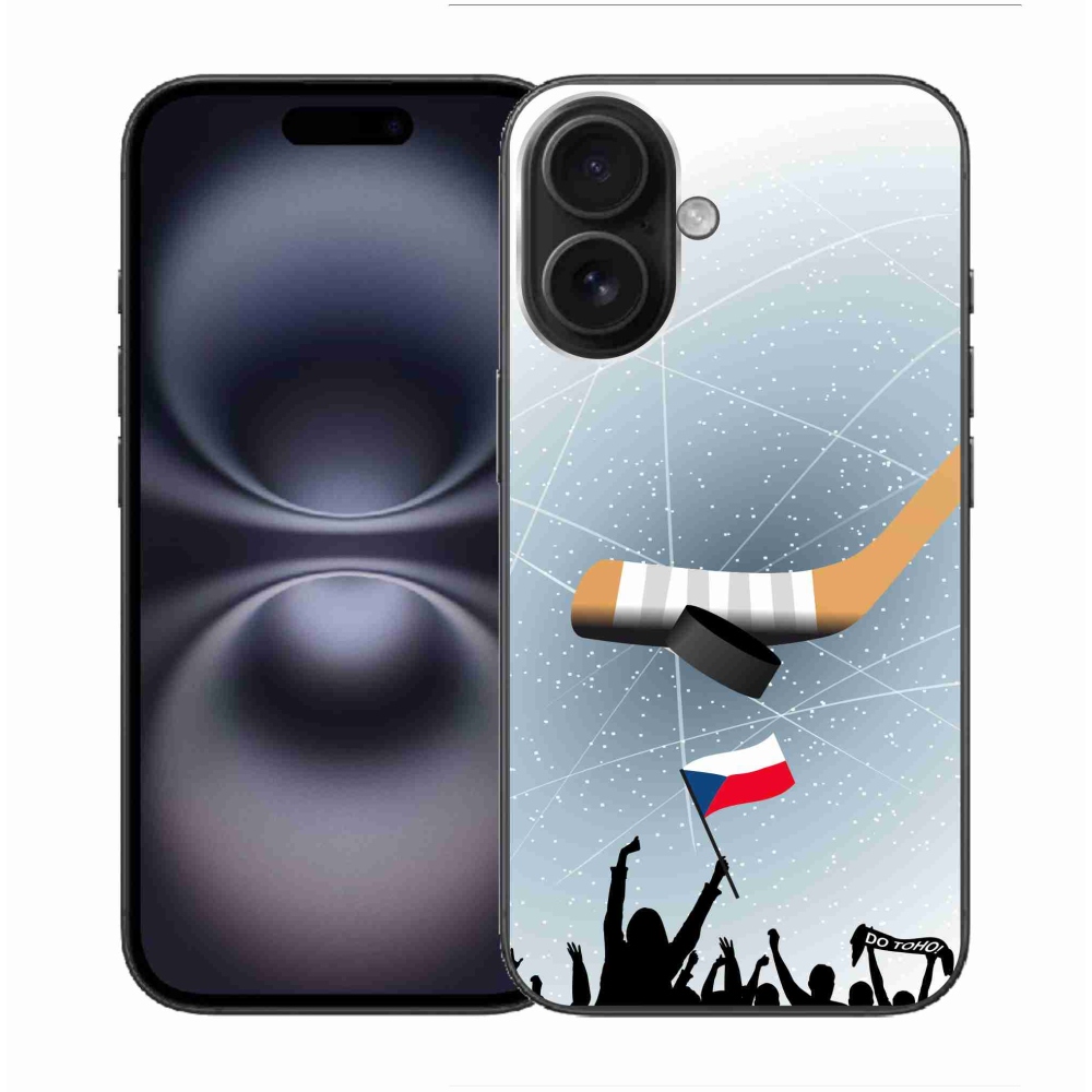 Zselés borítás mmCase iPhone 16-hoz - hokiszurkolók számára