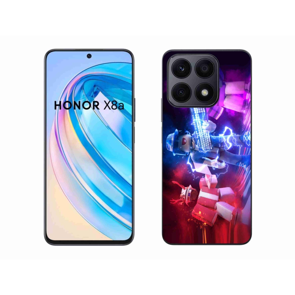 Zselés borítás mmCase a Honor X8a számára - roblox