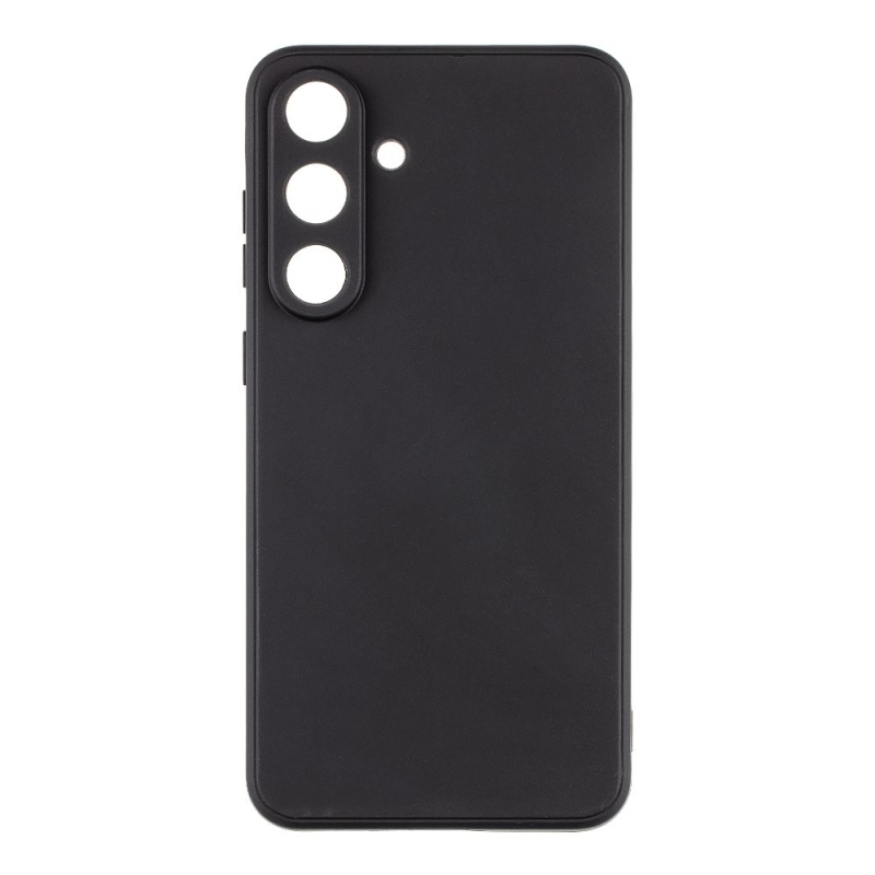 COVER:ME matt TPU borító Samsung Galaxy S25 FE fekete színűhöz