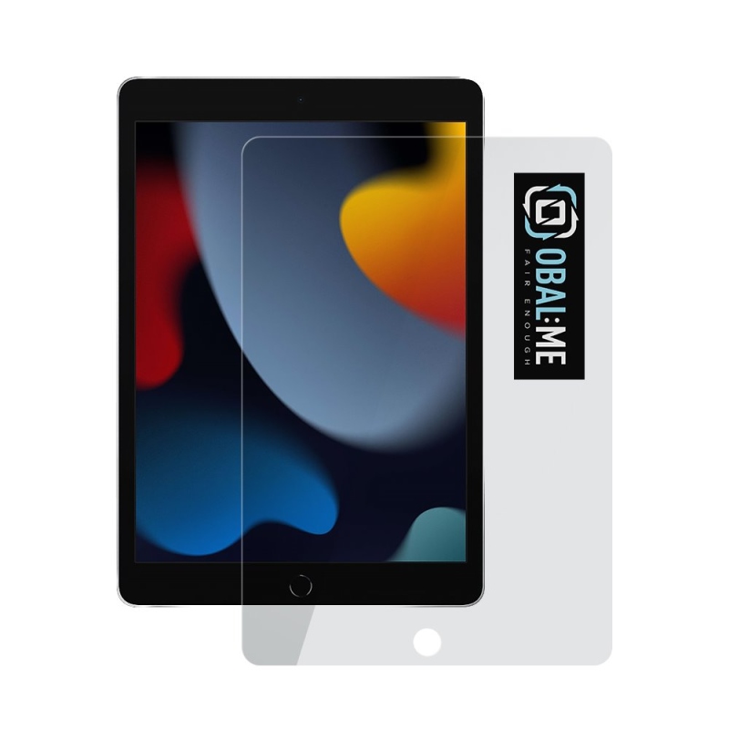 Csomag:ME 2.5D edzett üveg iPad 10.2 2019/2020/2021-es iPad 10.2 2019/2020/2021 átlátszóhoz