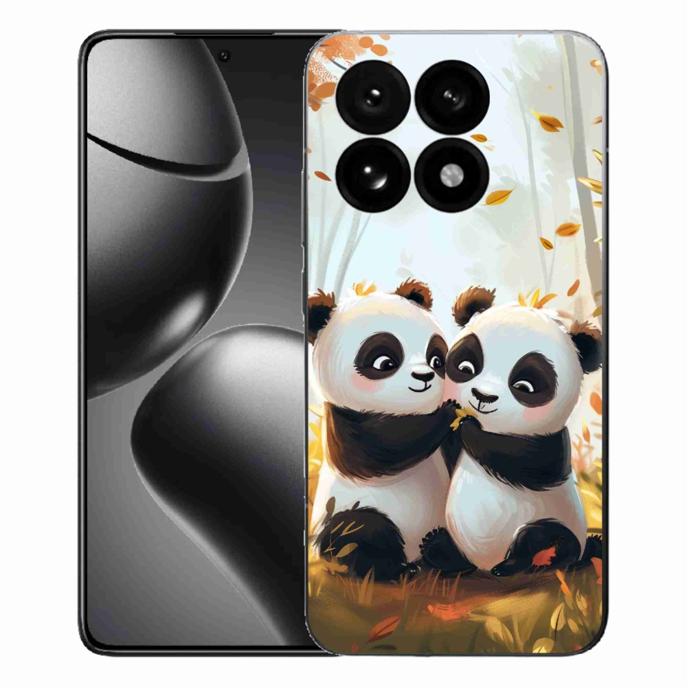 Gél borítás mmCase a Xiaomi 15T-hez - pandák