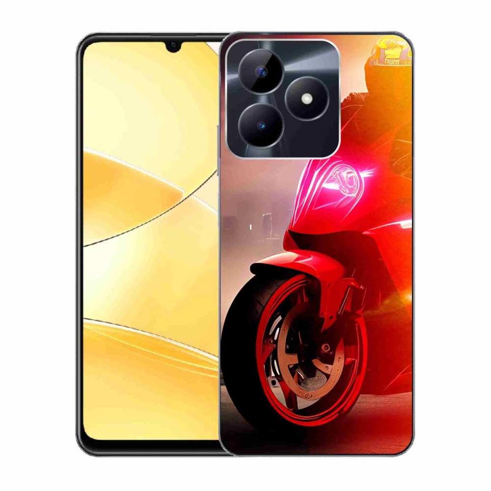 Zselés borítás mmCase a Realme C51/C53 készülékhez - motorkerékpár