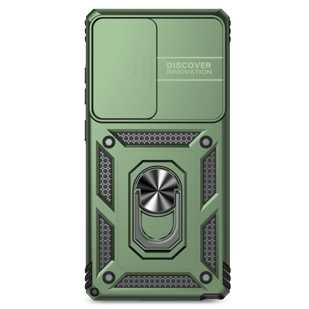 Gyűrűálló borítás Samsung Galaxy S25 Ultra készülékhez - zöld