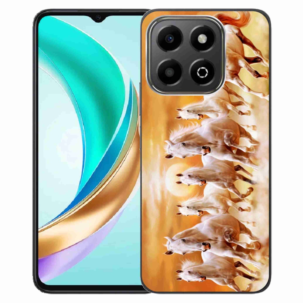 Zselés borítás mmCase a Honor X6b készülékhez - lovak 2