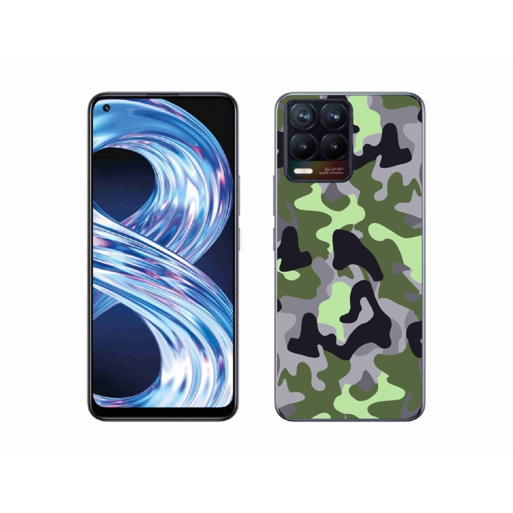 Gél borítás mmCase a Realme 8 Pro-hoz - álcázó minta 7