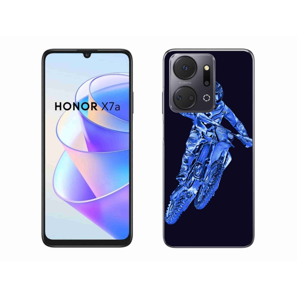 Zselés borítás mmCase a Honor X7a készülékhez - motocross 1