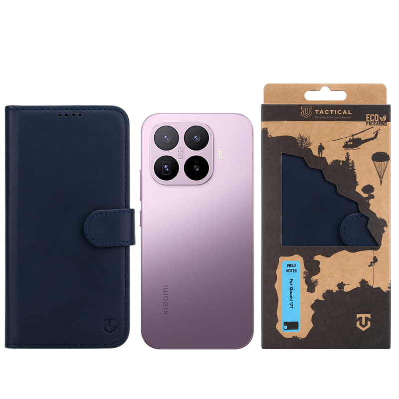 Tactical Field Notes a Xiaomi 17T-hez, kék