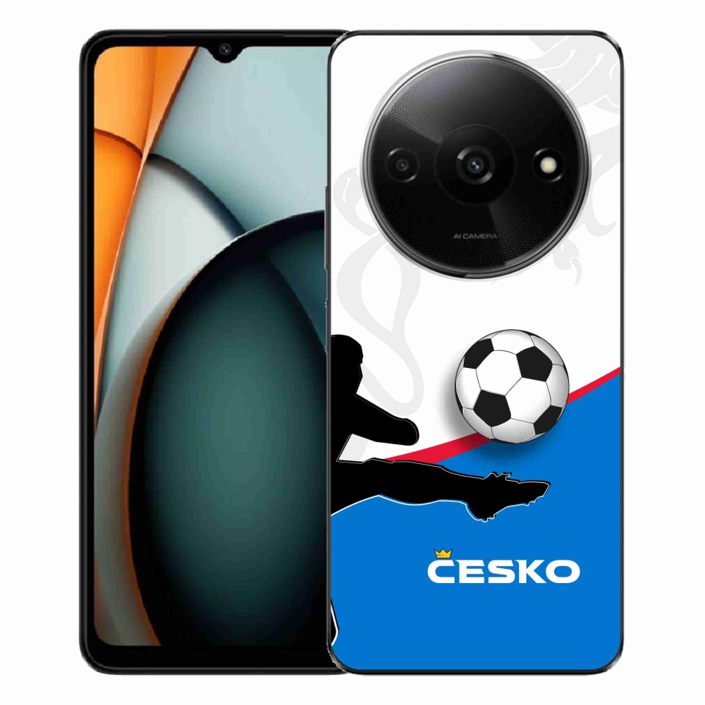 Gél borítás mmCase a Xiaomi Redmi A3-hoz - futball Csehország 3