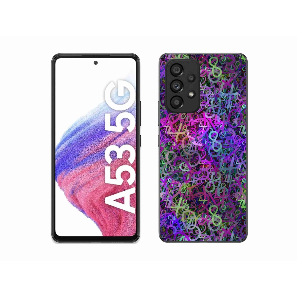 Gél borítás mmCase Samsung Galaxy A53 5G - absztrakt motívum 25