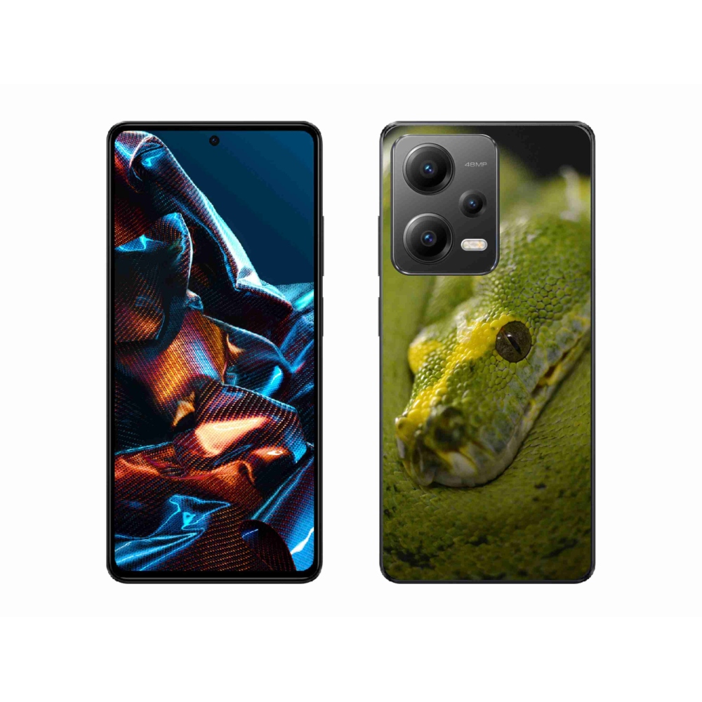 Gél borítás mmCase a Xiaomi Redmi Note 12 Pro 5G-hez - kígyó 2