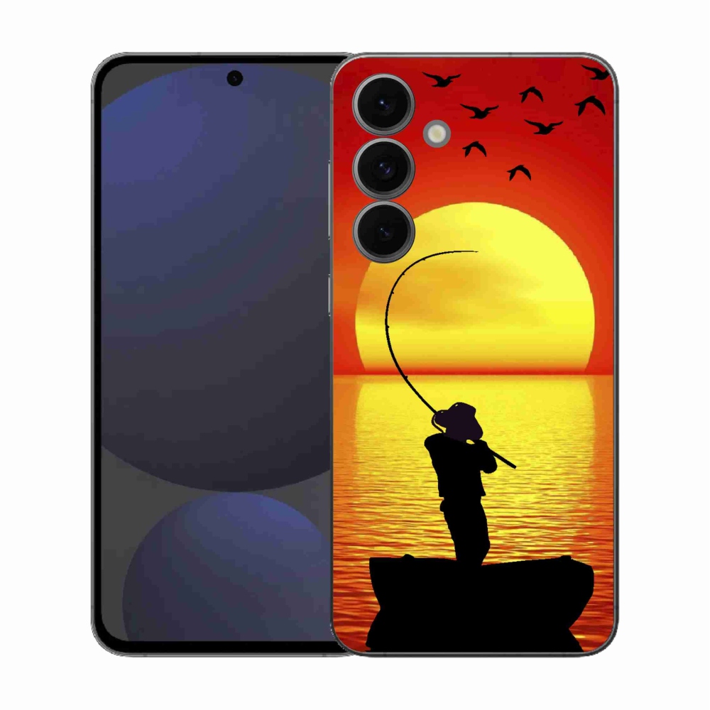 Zselés borítás mmCase Samsung Galaxy S25 FE - horgászat