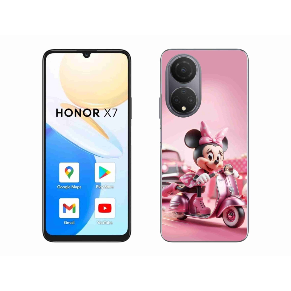 Zselés borítás mmCase a Honor X7 készülékhez - minnie 1
