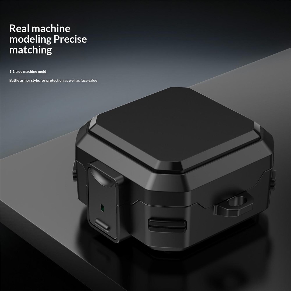 Lock strapabíró tok a Samsung Galaxy Buds4 Pro/Buds4 készülékekhez – fekete