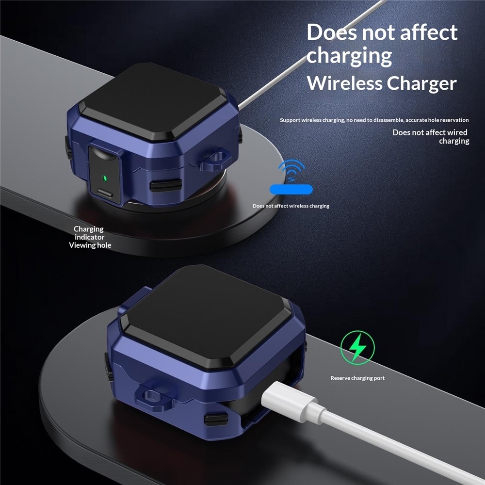Lock strapabíró tok a Samsung Galaxy Buds4 Pro/Buds4 készülékekhez – kék