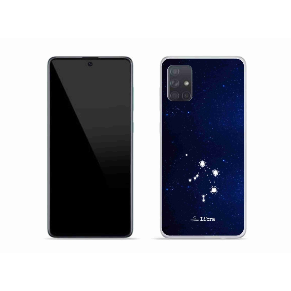 Gél borító mmCase Samsung Galaxy A51 - csillagkép Mérleg