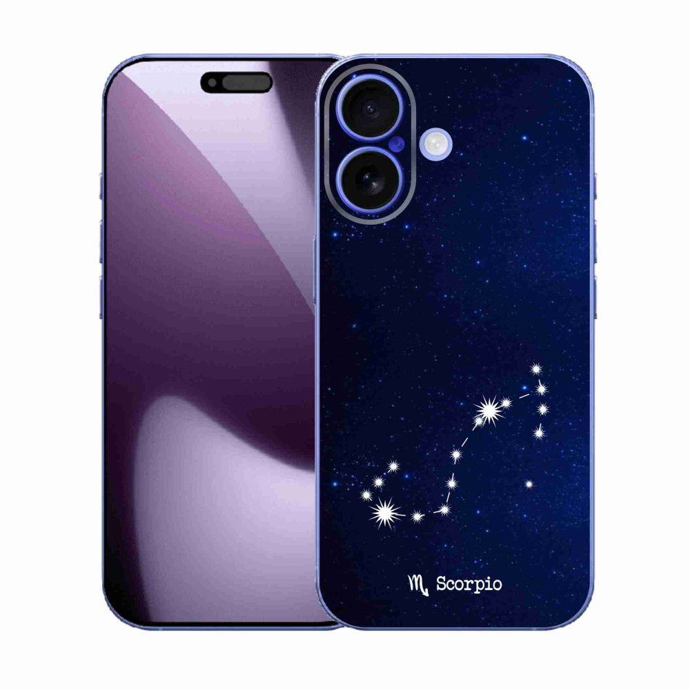 Gél borítás mmCase iPhone 17 készülékhez - Skorpió csillagkép