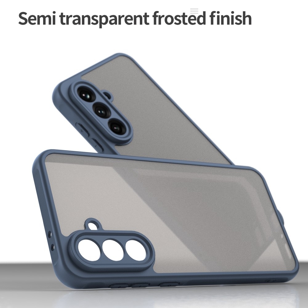 Zselés tok kemény hátlappal Samsung Galaxy A36 5G - kék