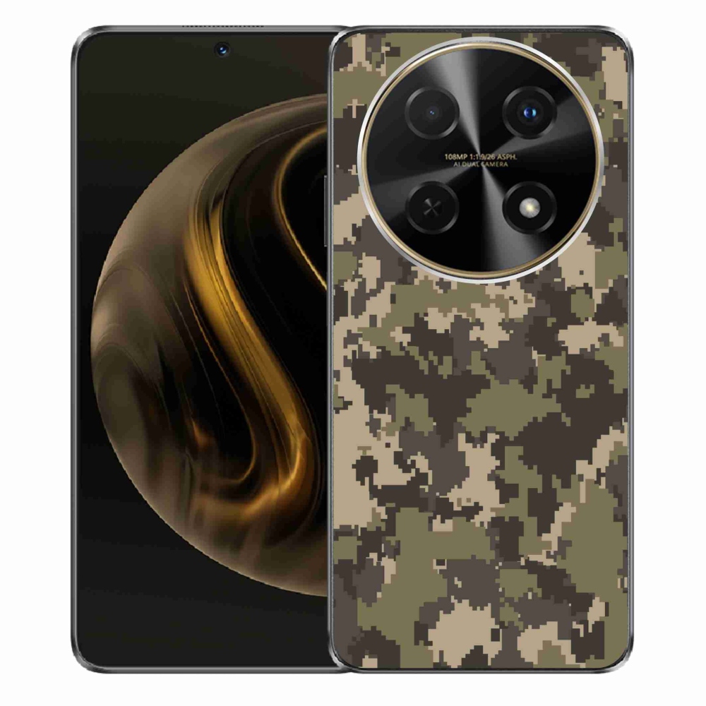 Gél borítás mmCase a Huawei Nova 12i készülékhez - terepszínű minta 12