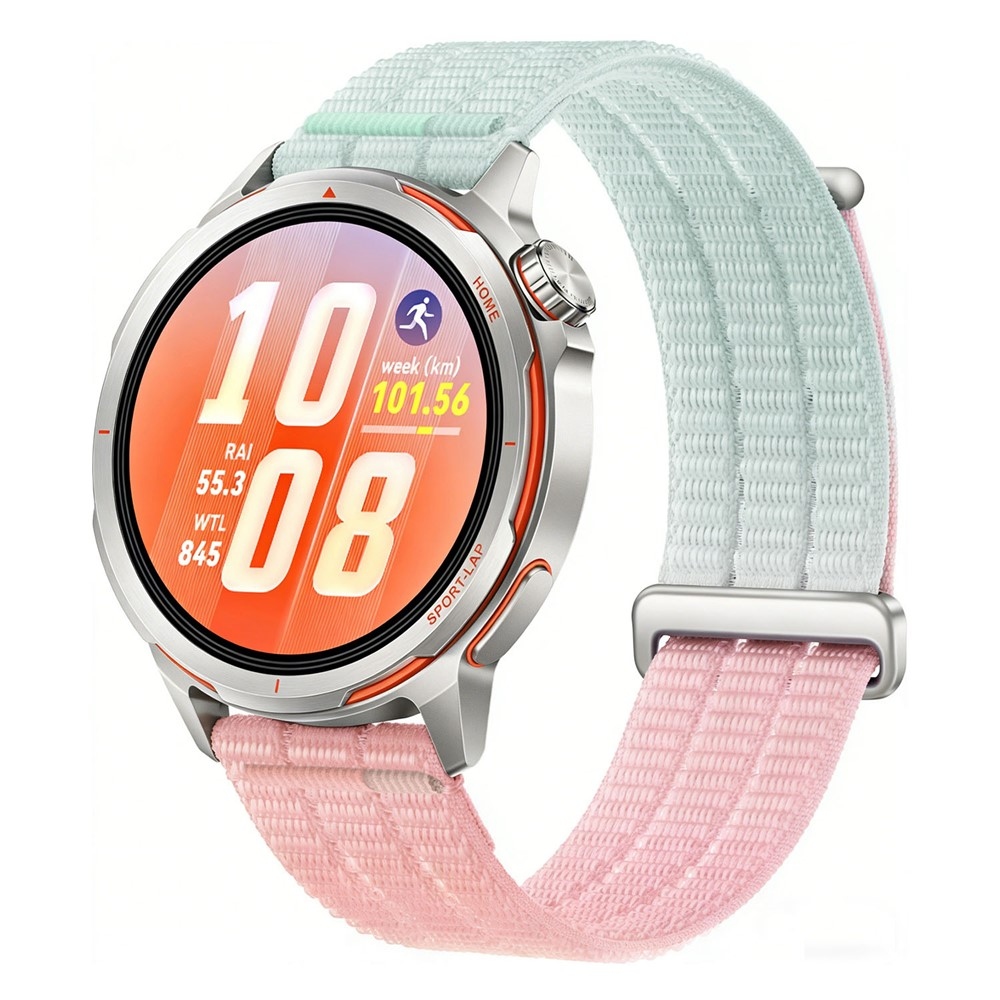 20 mm-es Loop nylon szíj a Samsung Galaxy Watch7 44 mm/40 mm-es modellhez – D mintázat