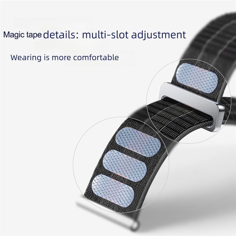 Loop 20 mm-es nylon szíj a Samsung Galaxy Watch7 44 mm/40 mm-es modellhez – F mintázat