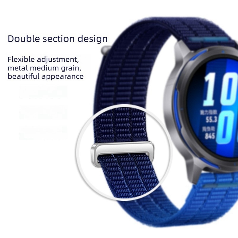 Loop 20 mm-es nylon szíj a Samsung Galaxy Watch7 44 mm/40 mm-es modellhez – F mintázat