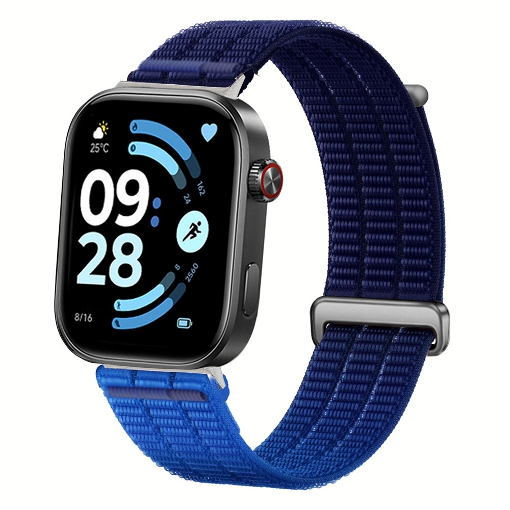 Loop nylon szíj a Xiaomi Smart Band 10 Pro/9 Pro/8 Pro/Redmi Watch 6/5/4 készülékekhez – A mintás