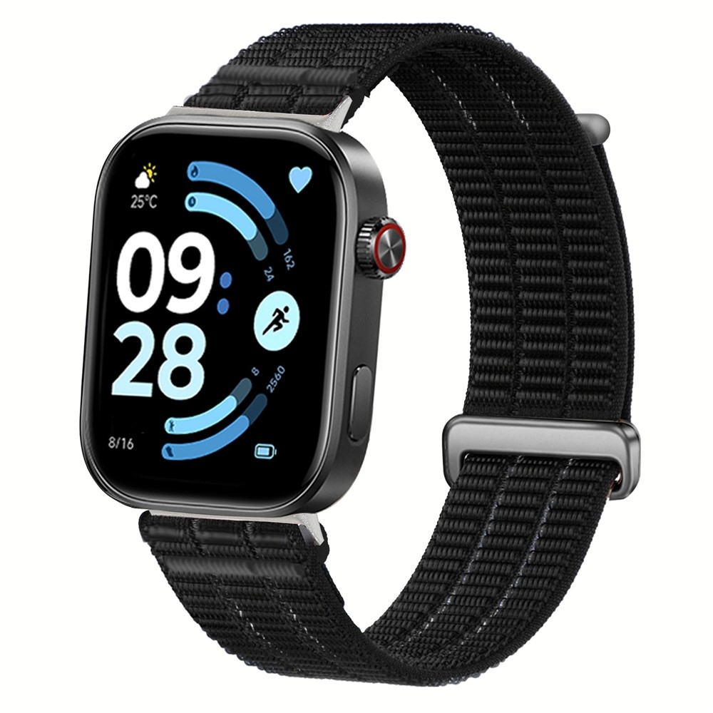 Loop nylon szíj a Xiaomi Smart Band 10 Pro/9 Pro/8 Pro/Redmi Watch 6/5/4 készülékekhez – D mintázat