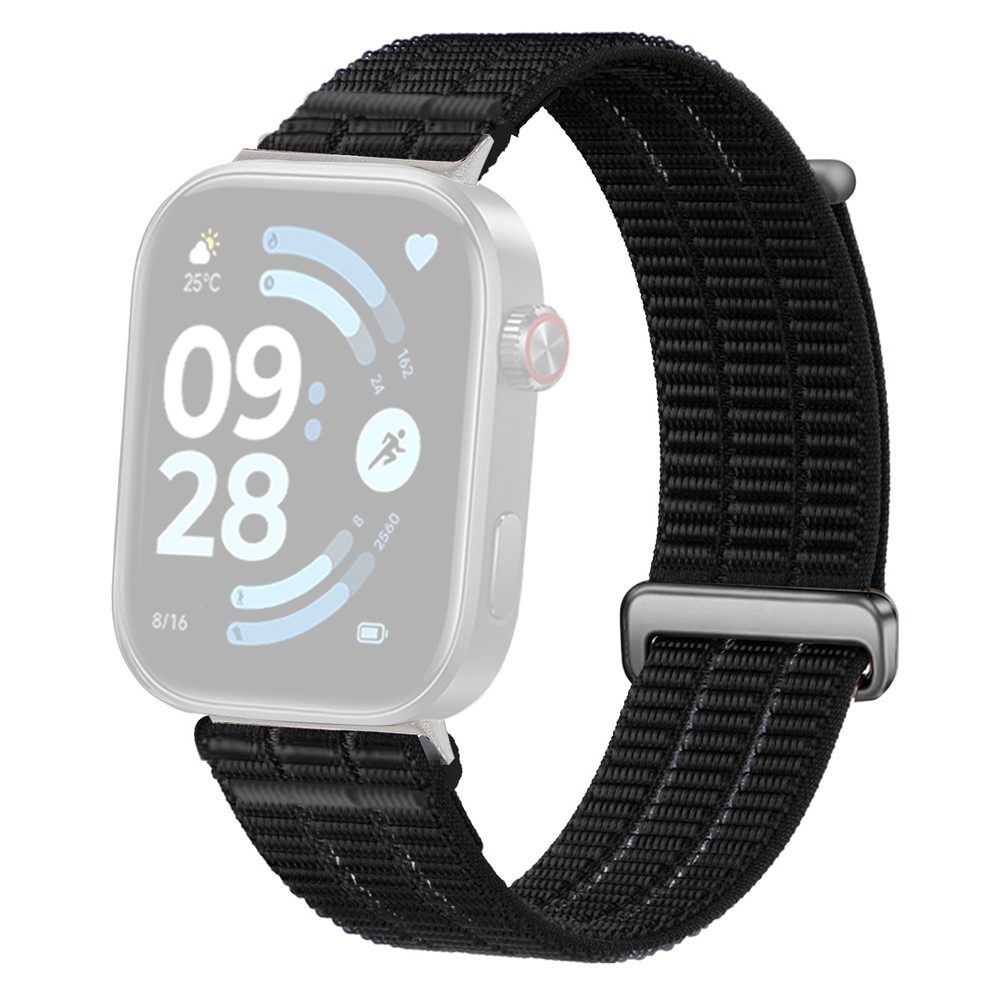 Loop nylon szíj a Xiaomi Smart Band 10 Pro/9 Pro/8 Pro/Redmi Watch 6/5/4 készülékekhez – D mintázat