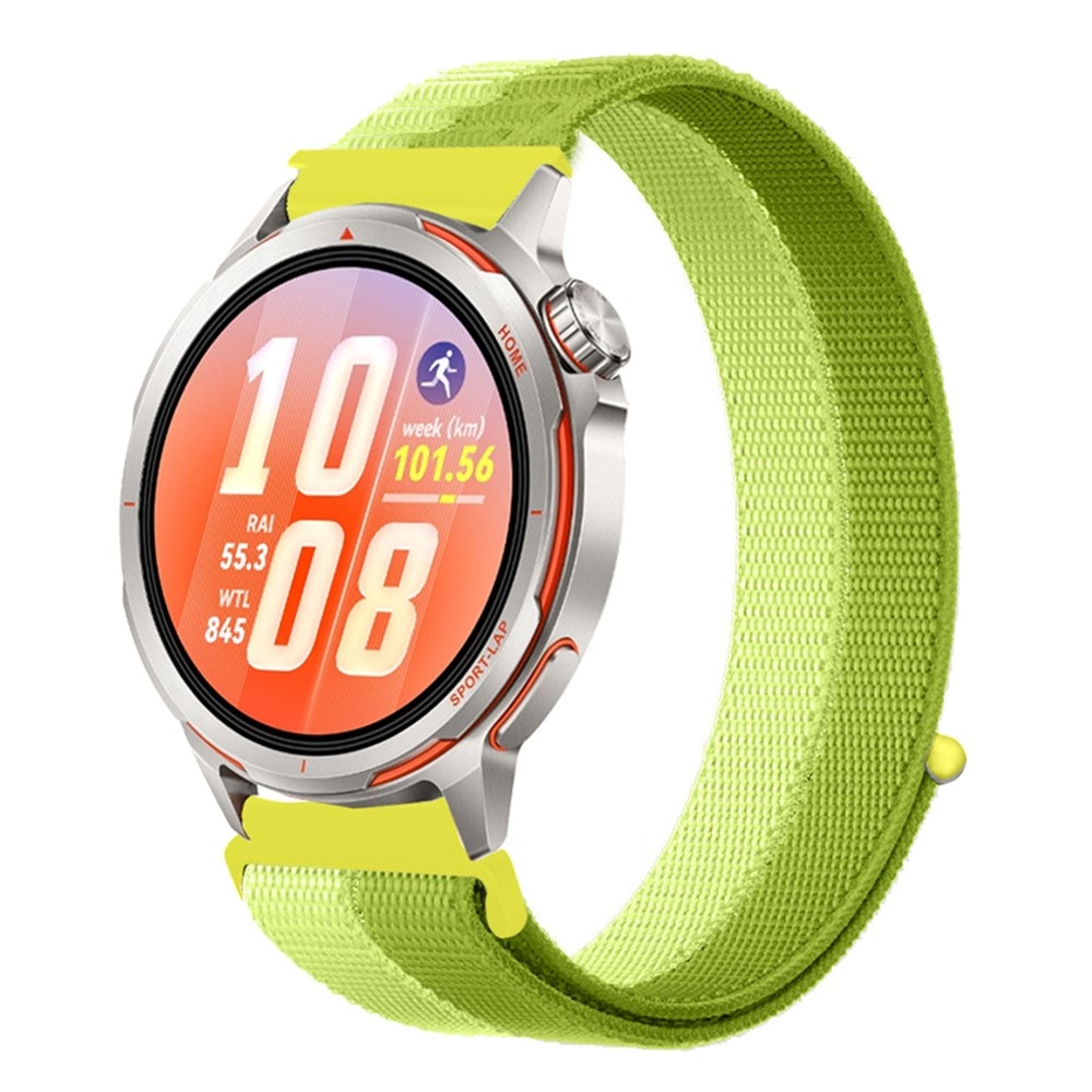 Loops 20 mm-es nylon szíj a Samsung Galaxy Watch7 44 mm/40 mm-es modellhez – zöld