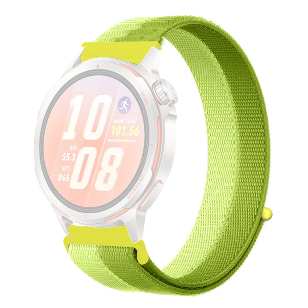 Loops 20 mm-es nylon szíj a Samsung Galaxy Watch7 44 mm/40 mm-es modellhez – zöld