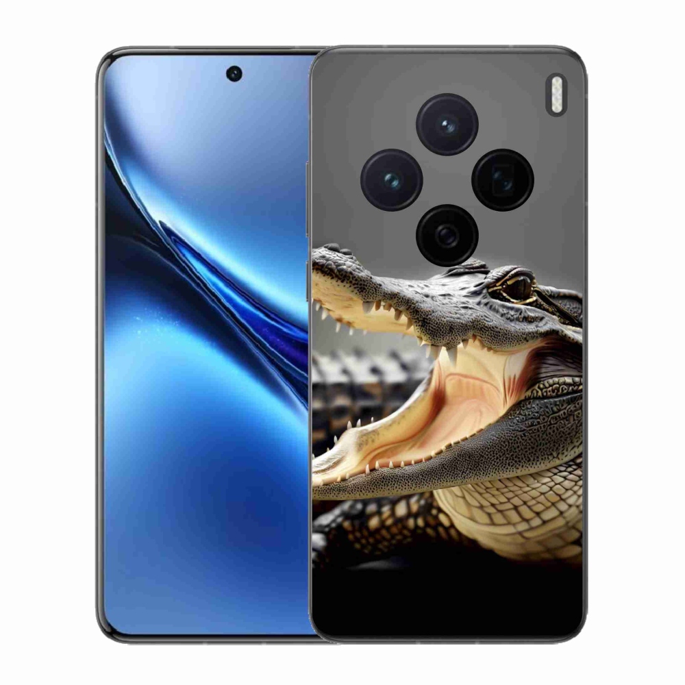 Zselés borító mmCase a Vivo X200 5G készülékhez - krokodil