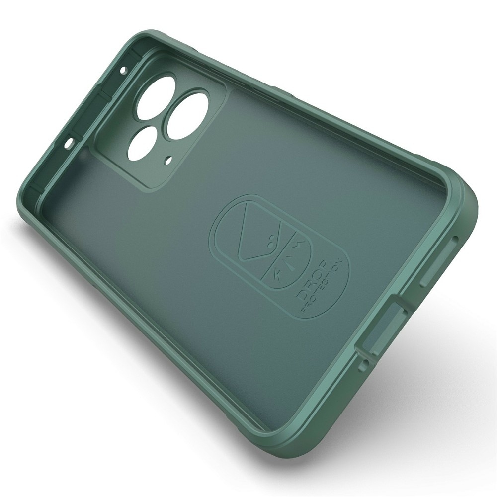 Rugg tartós zselés tok a Realme 14T 5G készülékhez - zöld