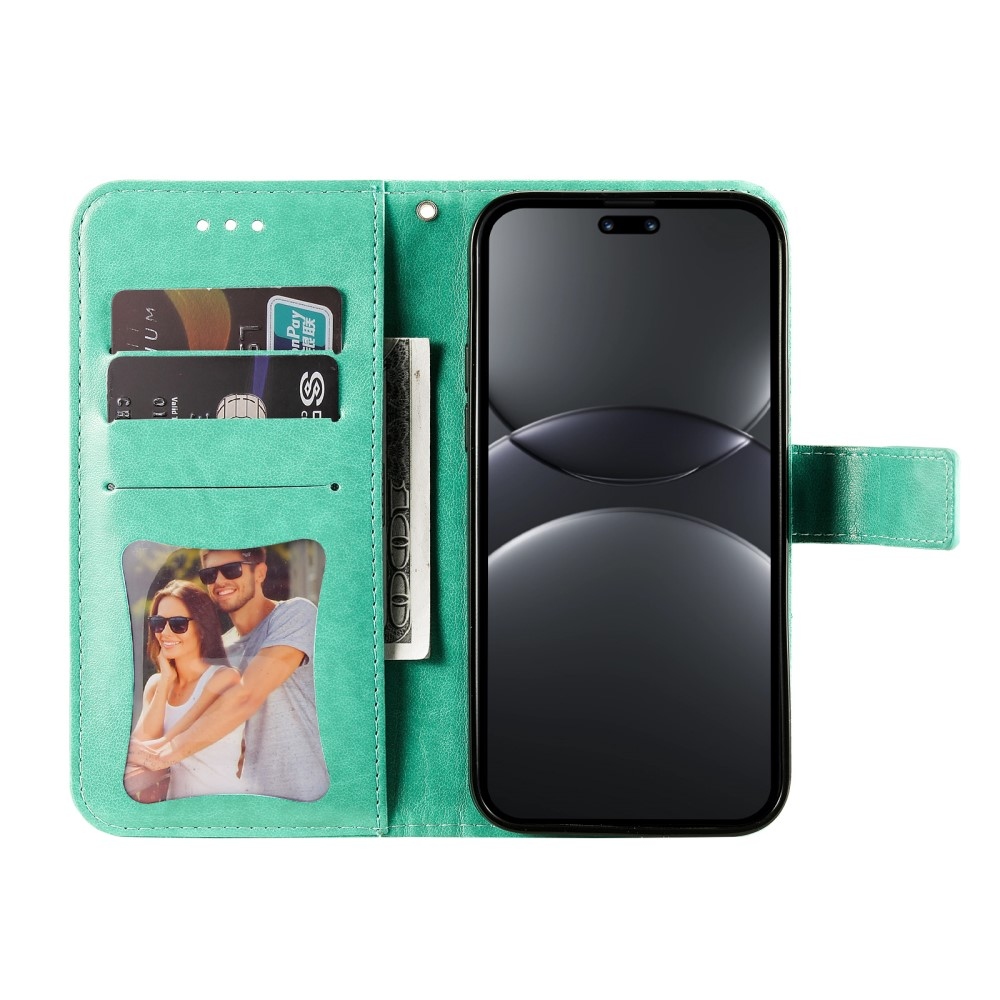 Mandala könyv tok a Huawei Nova 13 Pro 5G-hez - teáskék színben