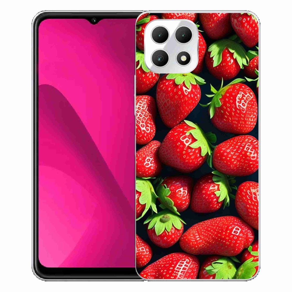 Zselés borítás mmCase a T-Mobile T Phone 2 készülékhez - eper