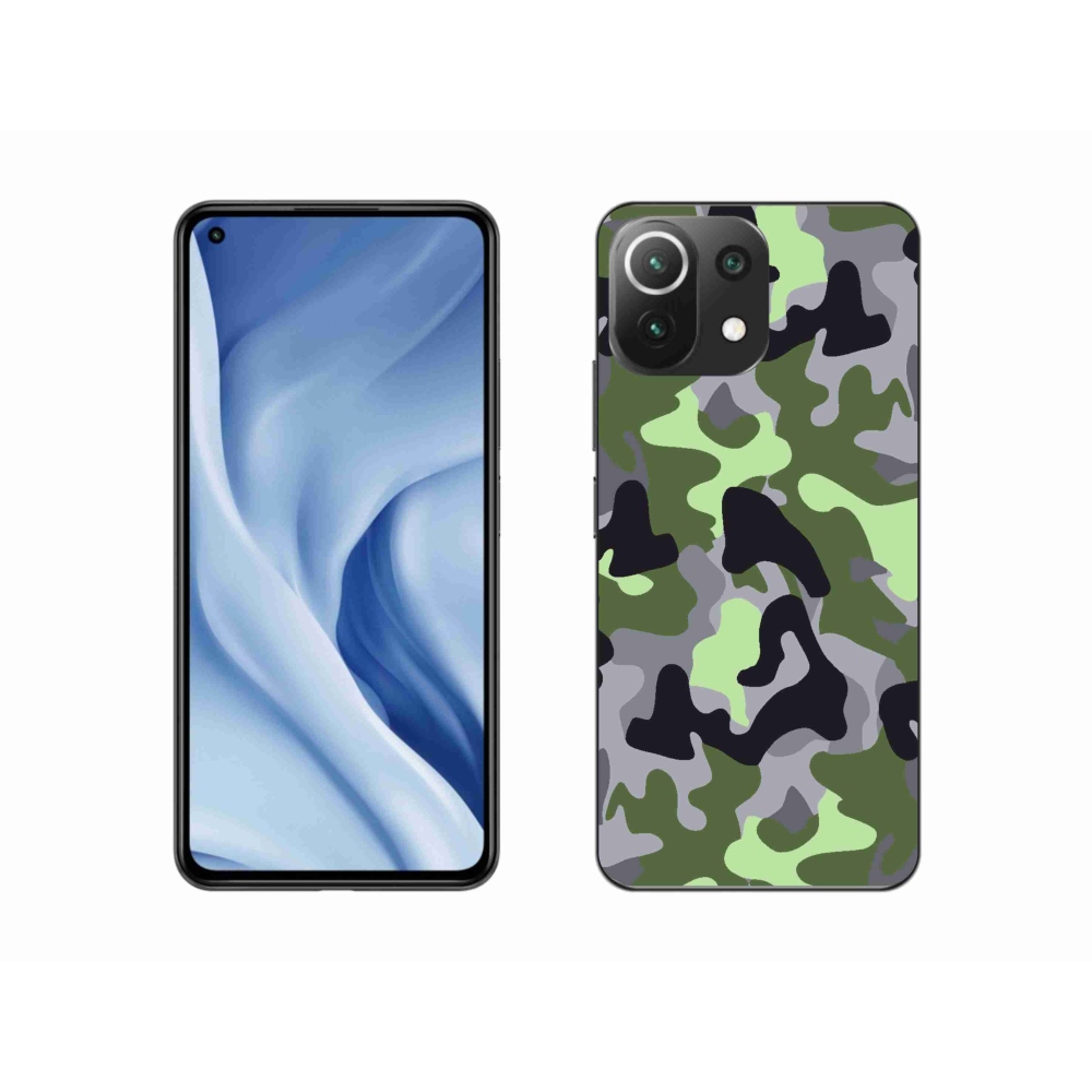 Gélburkolat mmCase a Xiaomi 11 Lite 5G NE számára - terepszínű minta 7