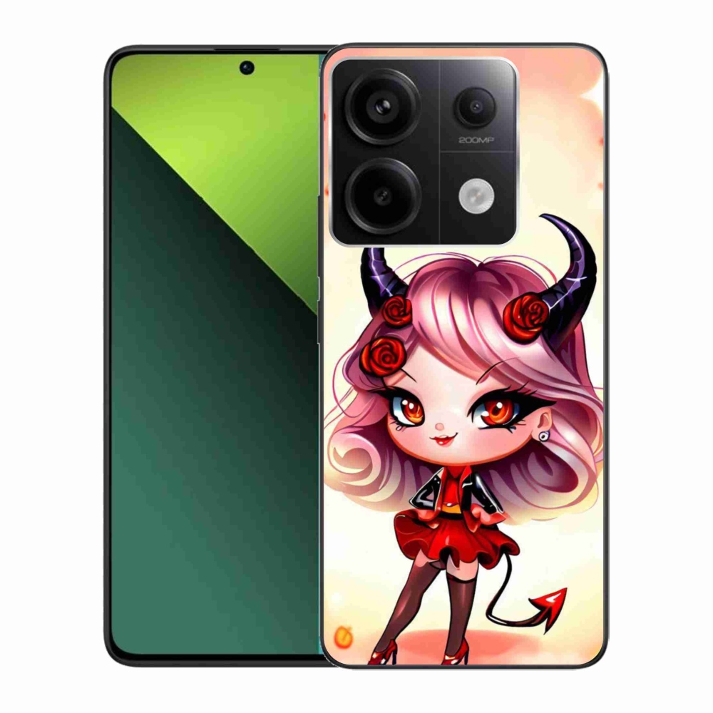 Gél borítás mmCase a Xiaomi Redmi Note 13 Pro 5G/Poco X6 5G számára - rajzfilm ördög